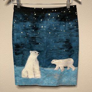 Maeve Polar Bear Skirt Size 0